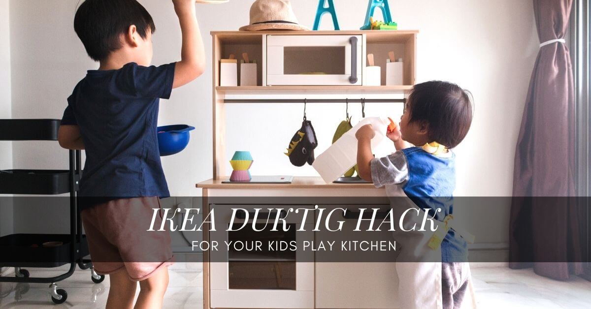 IKEA DUKTIG Play Kitchen Makeover + Fridge Hack — Jamie Leigh Miller -  Omaha Photographer