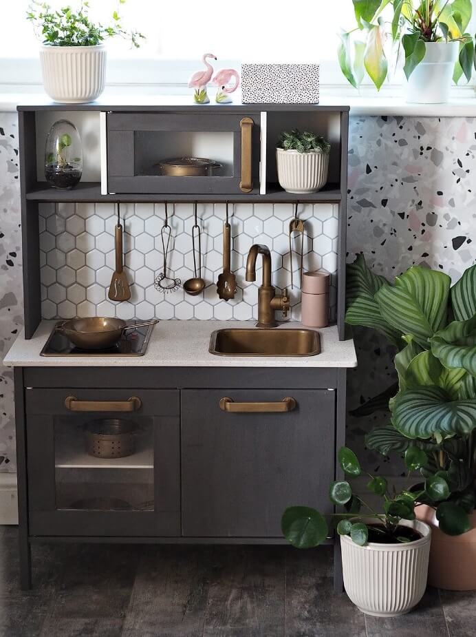 IKEA DUKTIG Play Kitchen Makeover + Fridge Hack — Jamie Leigh Miller -  Omaha Photographer
