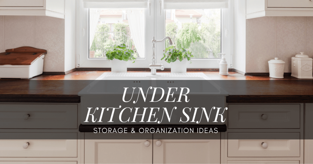 Under Sink Organizer Hack  Kitchen organization diy, Under the